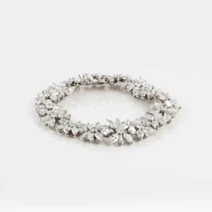 Buy 1950s Cartier Diamond Platinum Bracelet