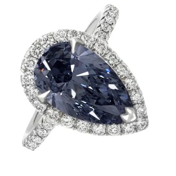 2 Carat Fancy Vivid Blue Diamond V