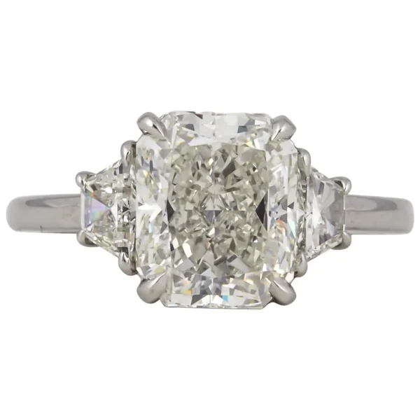 3 Carat GIA Radiant Cut Diamond En