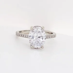 3.50 Carat Oval Diamond Engagement