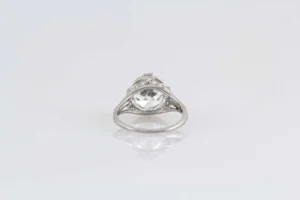 Art Deco 4.06 Carat Old European C