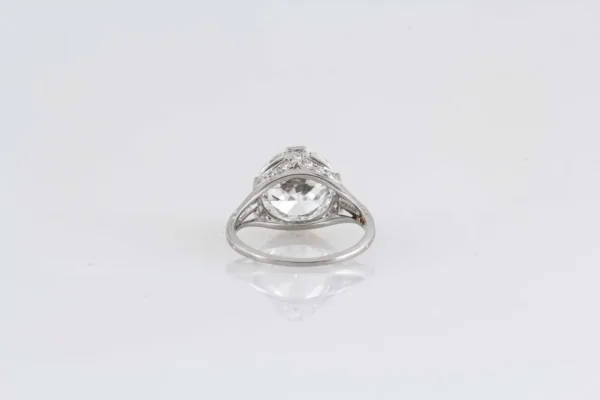 Art Deco 4.06 Carat Old European C