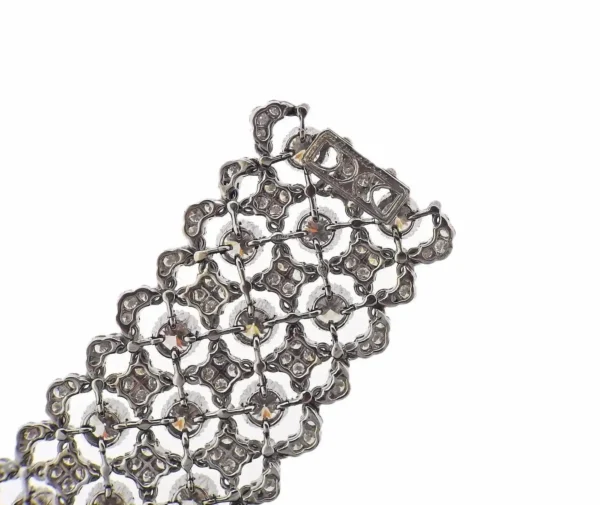 Buccellati Important 19 Carat Diamonds Gold Bracelet - Image 4