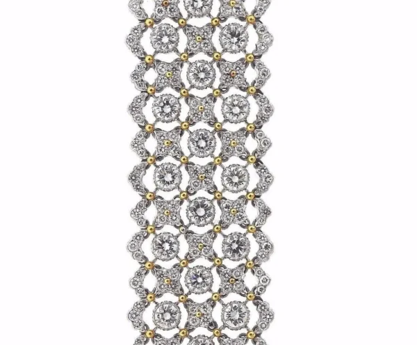 Buccellati Important 19 Carat Diamonds Gold Bracelet - Image 3