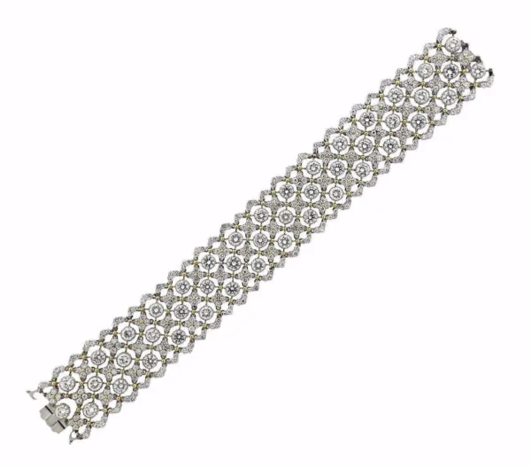 Buccellati Important 19 Carat Diamonds Gold Bracelet - Image 2