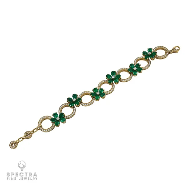 Bulgari Contemporary Diamond Emerald Parure Suite - Image 4