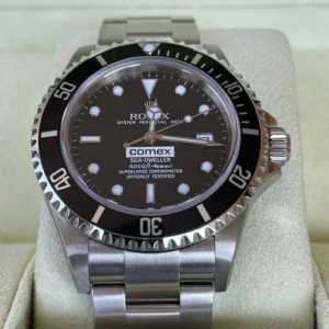 Buy Rolex Sea-Dweller 4000 16600 COMEX NOS all stickers Super Full Set Comex Documentation LC COMEX