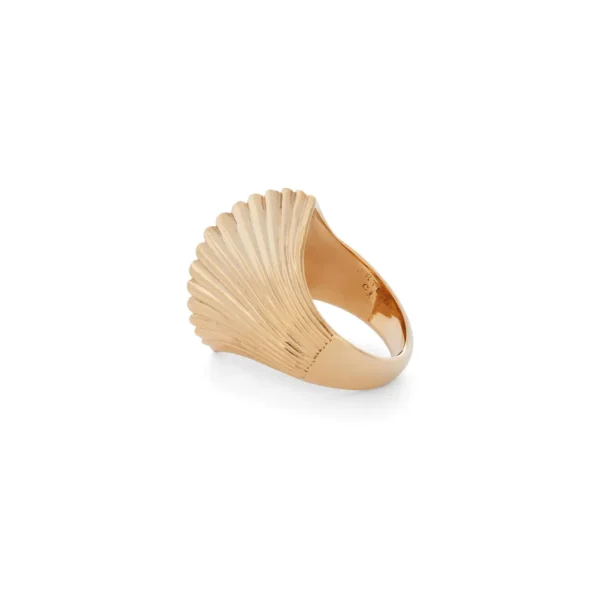 Cartier 18 Karat Gold Fluted Dome Ring - Image 4