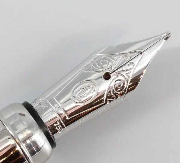 Cartier Diamond Gold Limited Edition Fountain Pen - Image 4