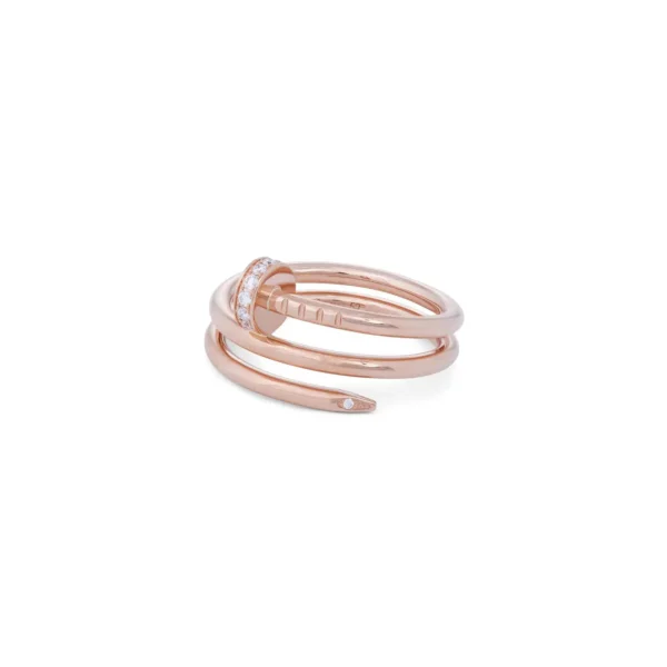 Buy Cartier Juste un Clou Rose Gold Diamond Ring - Image 2