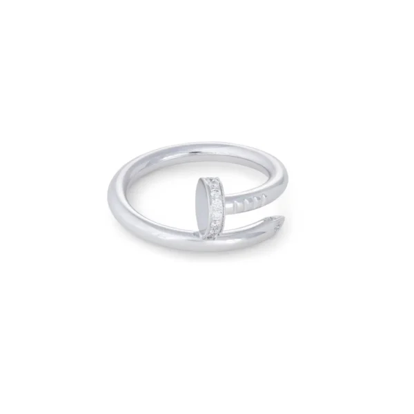 Cartier Juste un Clou Rose White and Diamond Ring - Image 3