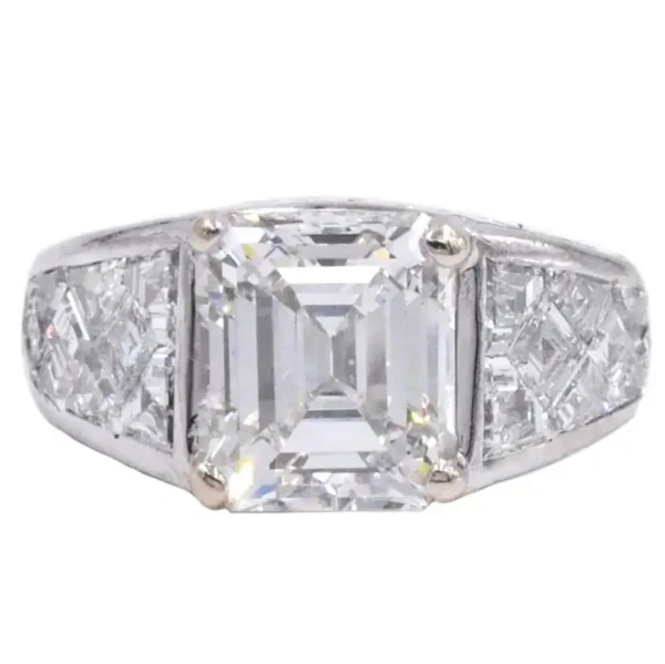 Graff GIA Certified Emerald Cut 4