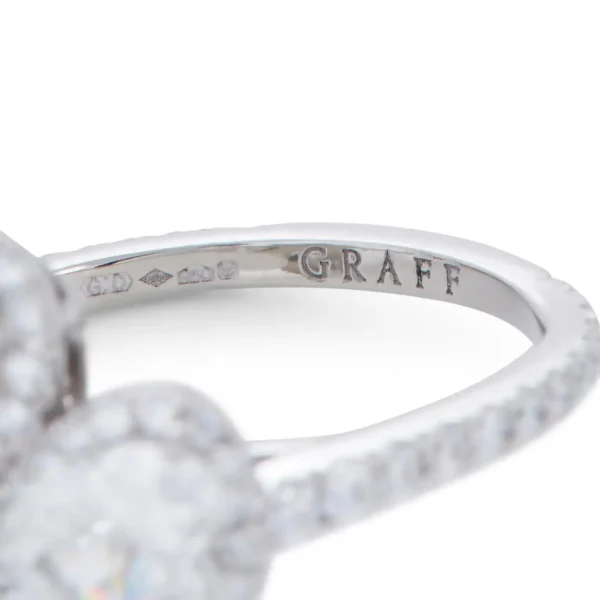 Graff Icon Multi Shape Diamond Engagement Ring - Image 5