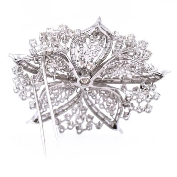 Harry Winston Diamond Brooch For Sale - Image 8