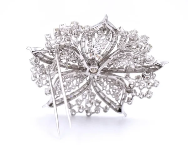 Harry Winston Diamond Brooch For Sale - Image 6