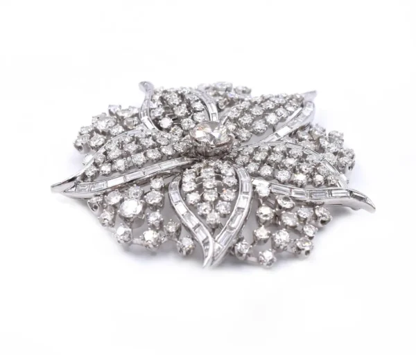 Harry Winston Diamond Brooch For Sale - Image 5