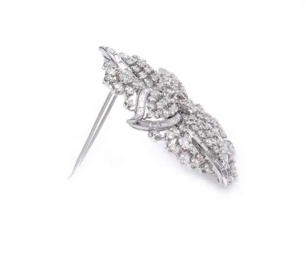 Harry Winston Diamond Brooch For Sale - Image 4