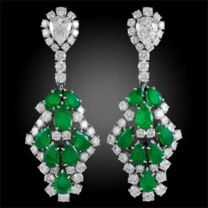 Harry Winston Emerald Diamond Chan