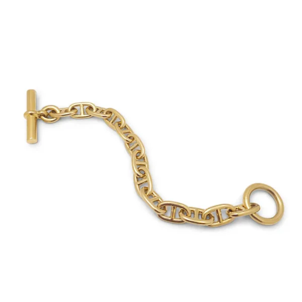 Hermès Chaîne d'Ancre Yellow Gold Bracelet - Image 3