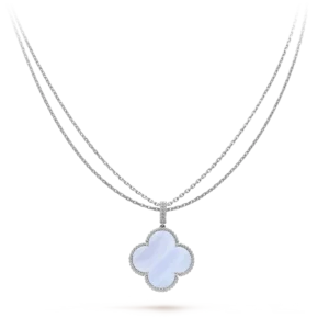 1 motif Magic Alhambra long necklace