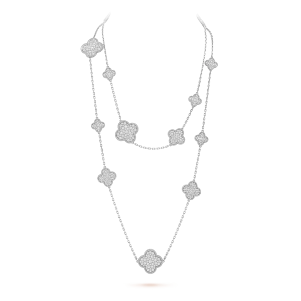 Magic Alhambra long necklace 16 motifs - Image 2