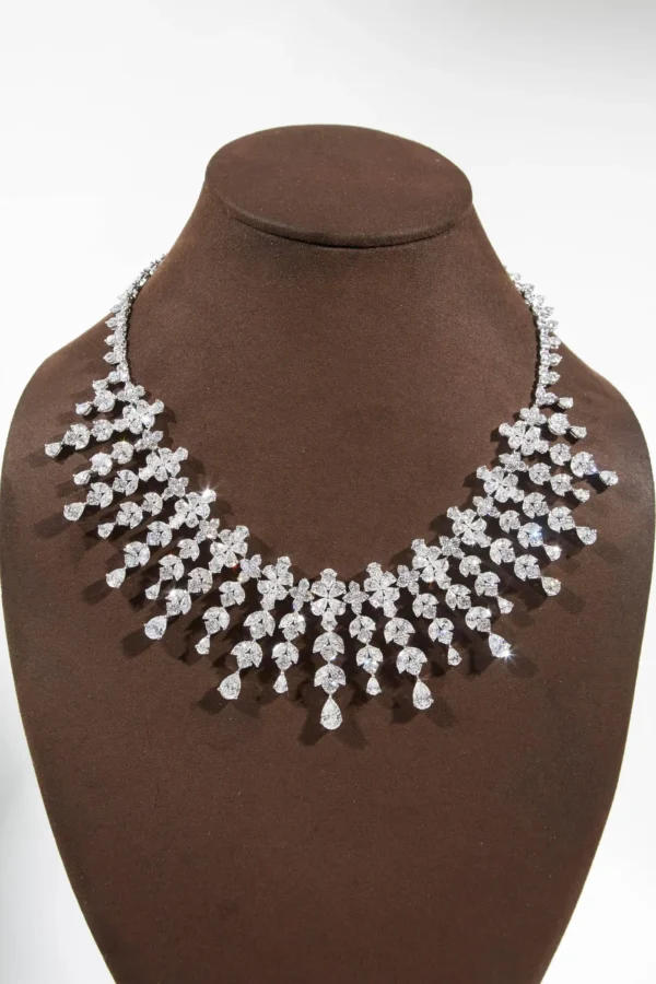 Magnificent Diamond Drop Necklace - Image 7