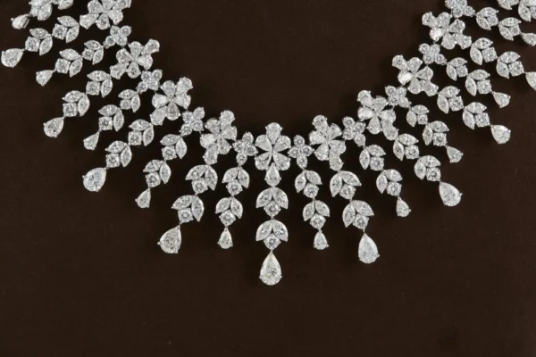 Magnificent Diamond Drop Necklace - Image 8