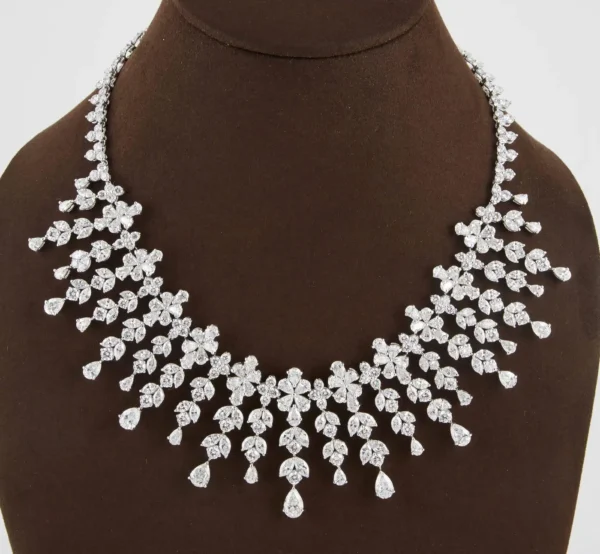 Magnificent Diamond Drop Necklace - Image 2