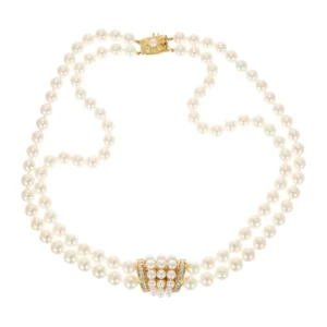 Mikimoto Double Strand Cultured Pe