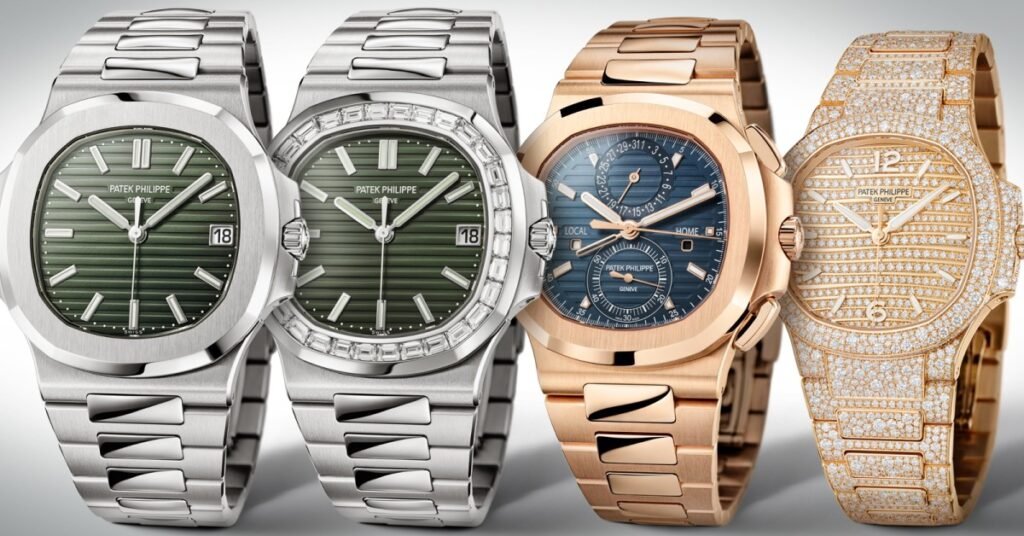 PATEK PHILIPPE NAUTILUS MODELS