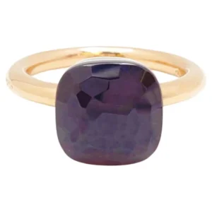 Pomellato Nudo Rose Gold and Garnet Ring