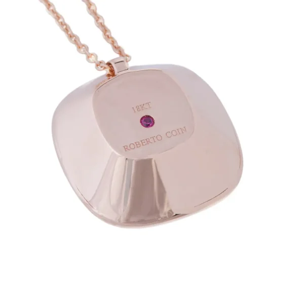 Robert Coin Carnaby Street Rose Gold Diamond Pendant Necklace - Image 4