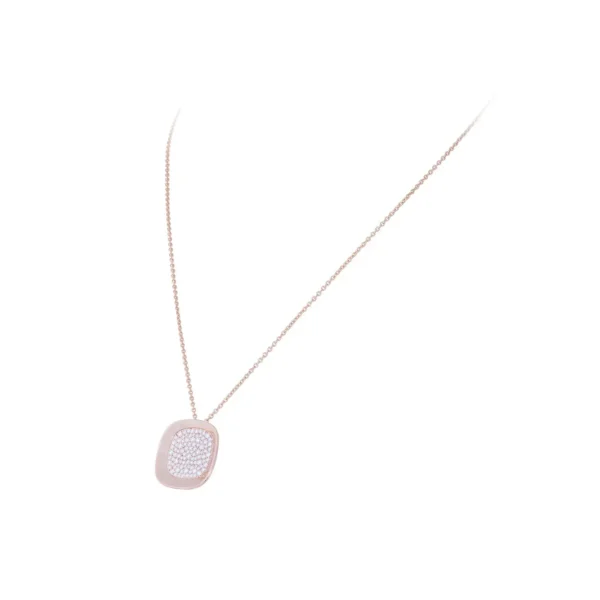 Robert Coin Carnaby Street Rose Gold Diamond Pendant Necklace - Image 2