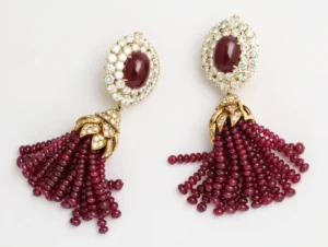 Ruby Diamond Day and Night Tassel