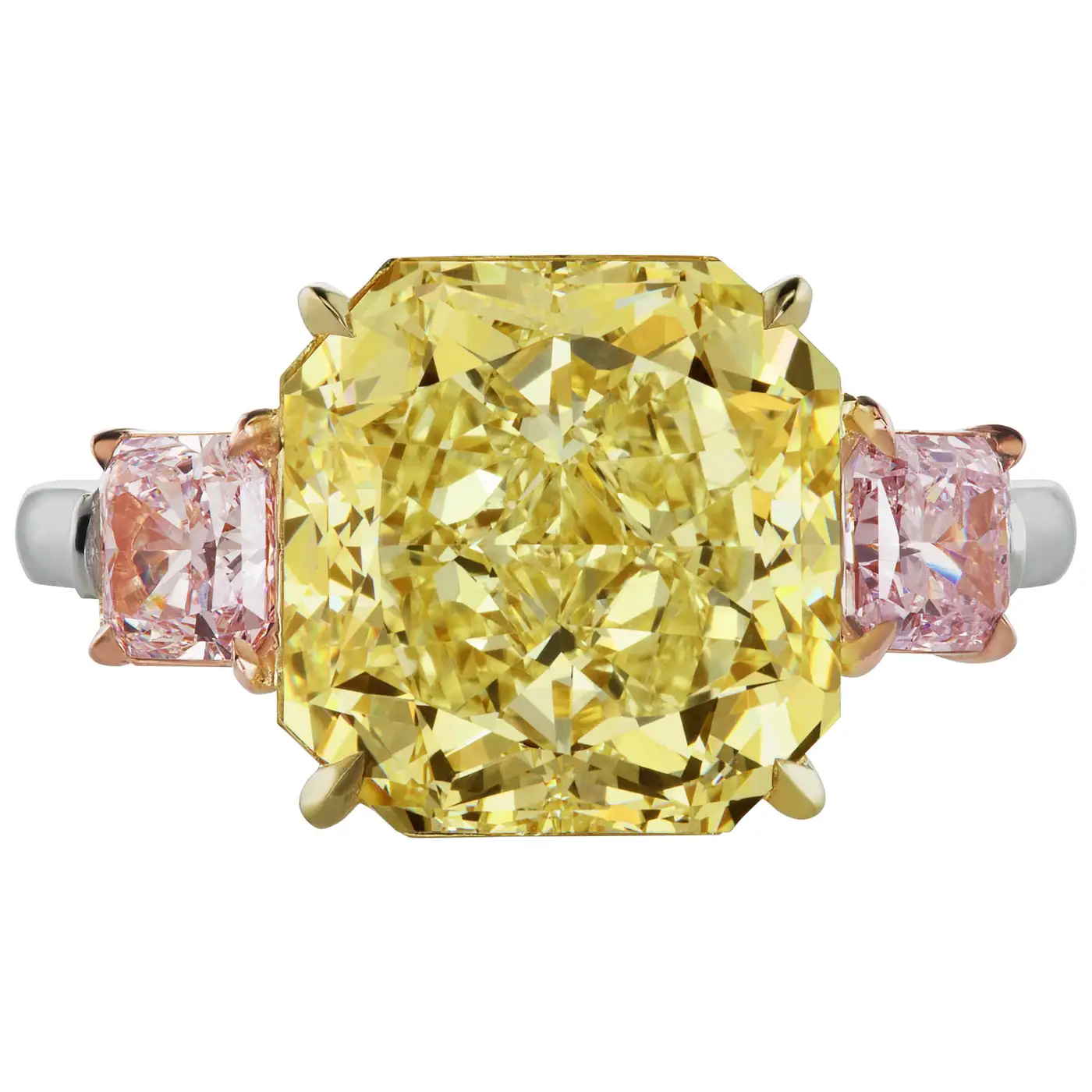 Scarselli GIA 7 Carat Yellow Radia