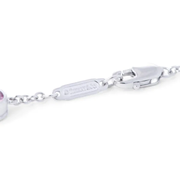 Tiffany Swing Pink sapphire and Diamond Necklace Tiffany & Co. - Image 6