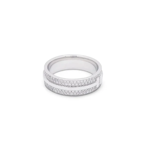 Tiffany T Wide Pave Diamond Band Tiffany & Co. - Image 3