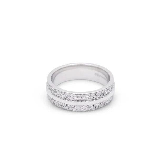 Tiffany T Wide Pave Diamond Band Tiffany & Co. - Image 2