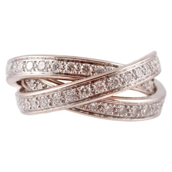 Trinity de Cartier Diamond Ring For Sale - Image 7