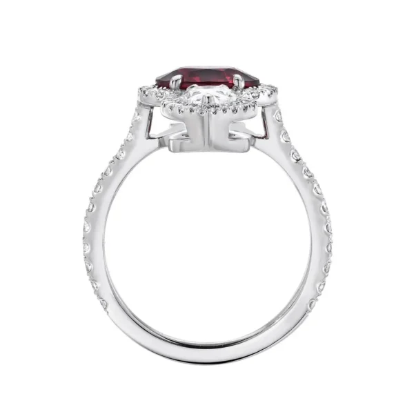 Unheated Ruby Ring 2.09 Carats AGL Certified No Heat - Image 5