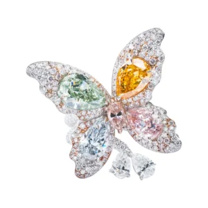 Vihari Diamond Butterfly Ring Jewe