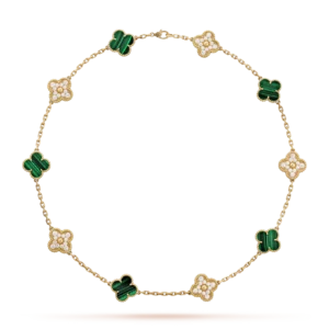 10 motifs Vintage Alhambra neckla