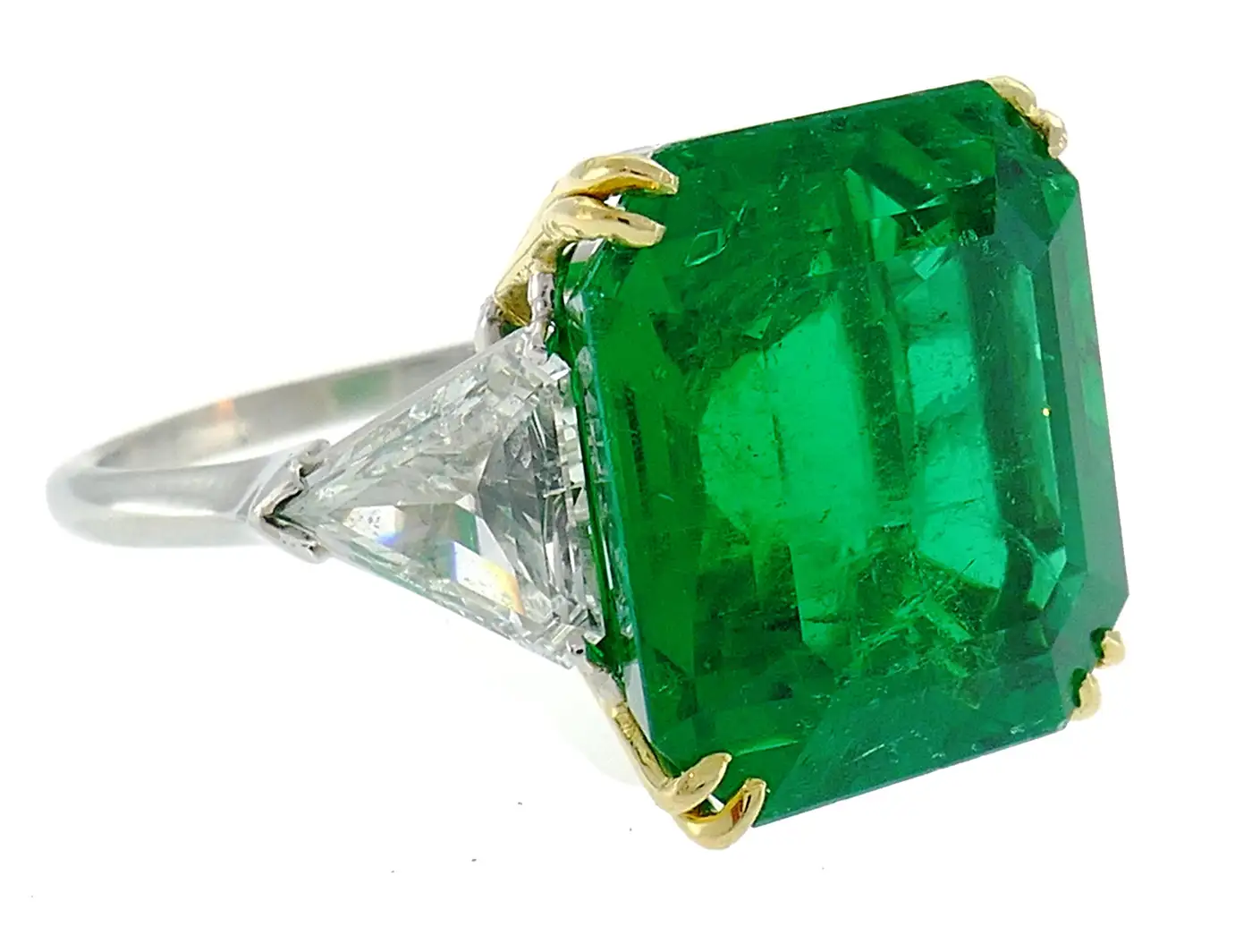 Vintage Harry Winston Emerald Diam