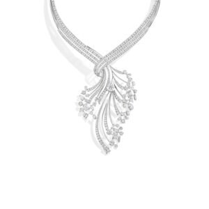 Buy Chaumet Déferlante Necklace – White gold, diamonds