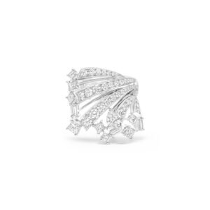 Buy Chaumet Déferlante Ring – White gold, diamonds