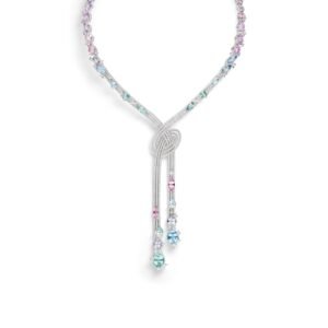 Buy Chaumet Passages Necklace – White gold, Paraiba tourmalines, diamonds