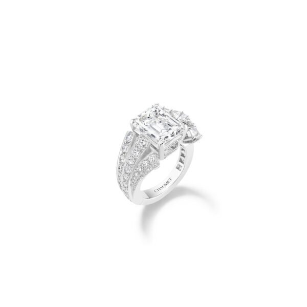 Buy Déferlante Transformable Ring - White gold, diamonds - Image 3