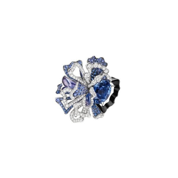 Buy Esquisse de Chaumet ring - White gold, sapphires, diamonds - Image 2