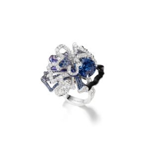 Buy Esquisse de Chaumet ring – White gold, sapphires, diamonds