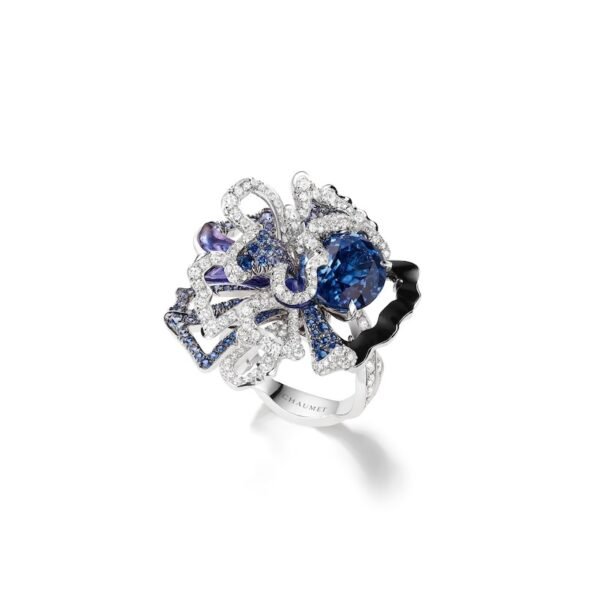 Buy Esquisse de Chaumet ring - White gold, sapphires, diamonds